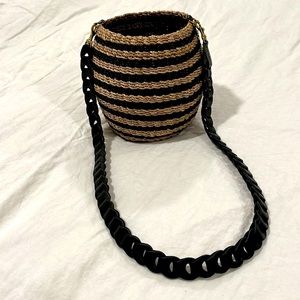 Clare V. Crossbody Strap Black